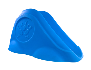 HAPPY BOWLING STACKABLE BALL RAMP (GLOW) - BLUE