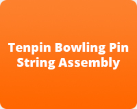 Tenpin Bowling Pin String Assembly