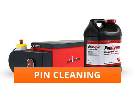 Lane Maintenance Pin Cleaning